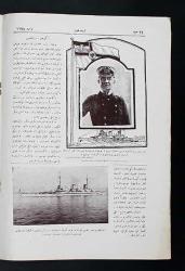 Servet-i Fünun Osmanlıca Dergi - Meclis'i Mebusan - Goben Zırhlısı