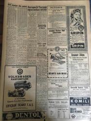 YENİ SABAH GAZETESİ 8 NİSAN 1959 YIL :21 SAYI :7220--Kıbrıs da Belediyeler ihtilafı devam ediyor --F.R.Zorlu Batı nın alması gereken tedbirleri belirtti --Şeker pancarına dün zam yapıldı --Yüksek Okul talebesi  arkadaşını katletti --Mevkuf Bahailer tahliye edildiler --Oscar ı S.Hayward  ile D.Niven  kazandı --Elektrik ve gaz işletmelerine verilen kömüre zam yapıldı ---Üniversite Haftası :Siyavuşgil ---İstanbul Rehberi ---Fenerbahçe -I.Spor ,Beşiktaş -Beykoz ---Lüksemburg Ordu Maçı Milli Lig i Aksatmayacak --Amerikalı atletler yarın yarışacaklar ---Basketbol namzet kadrosu değişecek --Belediye Bayram için lüzumlu tedbirler aldı --Oruçlu olduğu için  ilaç içmeyen bir kapıcı öldü ---Dulles istifaya karar vermiş --Devlet sektöründe çalışan işçilere ikramiye verildi --