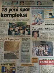 SABAH İSTANBUL GAZETESİ AVRUPA YAKASI GAZETESİ - 21 Ağustos 1998 -Kemal Yıldırım-Erdal Bilallar-Şenol Baştakar-Fakstan-Şikayet-nöbetçi eczaneler-Rezervasyon-Önemli Telefonlar-baymak kombi-zamma hayır diyenler-Murat Kurt-vali Erol Çakır-Barış Mutlu-Çemberlitaş Sinan Paşa medresesi-Yalçınlar fotoğraf-zammı geri alın-Emirgan-küçükyalı-Tarabya-Üsküdar-Fatih-Beyoğlu-Zümrüt inşaat-Migros alışveriş merkezi-İstanbul sürgün yeri oldu-Özel Şahin Bilgi eğitim merkezi- 18 yeni spor kompleksi-Murat Göğebakan-Aydın-Güler-turizmci muhtar Nevriye Oral-berka modüler mobilya