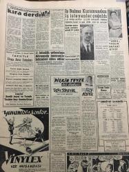 YENİ SABAH GAZETESİ 26 HAZİRAN 1959 YIL :22 SAYI :7294--Koordinasyon Heyeti iktisadi durumu görüştü --Ord.Prof.Onar ,İstanbul Üniversitesi Rektörü oldu ---950 Gramlık ekmek 70 kuruşa satılacak ---Üçü öldü yalnız biri kurtuldu --Evinde define  var diye  dolandırıldılar --Gecekondu meselesi yasakla  halledilmez ---Rhein nehrinde :Siyavuşgil --Esrar satan bir aile birlikte mahkum oldu ---İstanbul Rehberi ---İş bulma kurumundan iş isteyenler çoğaldı --3. İstimlak yolsuzluğa davasında maznunlar  hakimler dava ettiler ---Münir Beşiktaş la üç yıllık  mukavele yaptı --Molnar ,Reise ve Fenerbahçe ye hakaret etmiş değilim diyor ---Turgay için dün de bir karar verilemedi --İzmir Kulüpleri İstanbulluları protesto ediyor ---Fenerbahçe  Atletizm Bayramına Yedi Bulgar Atleti Katılıyor ---Spaak ,Türkiye seyahatim tam bir başarı ile neticelendi --2. Kota da 28 bin ton ithal malı geliyor ---Üç bir olup da bir çobanı öldürdüler --
