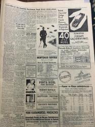YENİ SABAH GAZETESİ 26 HAZİRAN 1959 YIL :22 SAYI :7294--Koordinasyon Heyeti iktisadi durumu görüştü --Ord.Prof.Onar ,İstanbul Üniversitesi Rektörü oldu ---950 Gramlık ekmek 70 kuruşa satılacak ---Üçü öldü yalnız biri kurtuldu --Evinde define  var diye  dolandırıldılar --Gecekondu meselesi yasakla  halledilmez ---Rhein nehrinde :Siyavuşgil --Esrar satan bir aile birlikte mahkum oldu ---İstanbul Rehberi ---İş bulma kurumundan iş isteyenler çoğaldı --3. İstimlak yolsuzluğa davasında maznunlar  hakimler dava ettiler ---Münir Beşiktaş la üç yıllık  mukavele yaptı --Molnar ,Reise ve Fenerbahçe ye hakaret etmiş değilim diyor ---Turgay için dün de bir karar verilemedi --İzmir Kulüpleri İstanbulluları protesto ediyor ---Fenerbahçe  Atletizm Bayramına Yedi Bulgar Atleti Katılıyor ---Spaak ,Türkiye seyahatim tam bir başarı ile neticelendi --2. Kota da 28 bin ton ithal malı geliyor ---Üç bir olup da bir çobanı öldürdüler --