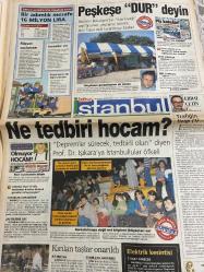 SABAH İSTANBUL GAZETESİ SABAH MELODİ GAZETESİ - 15 EYLÜL  1999 - Erdal Bilallar-Eczaneler-Güzellik Rehberi-Sağlık Rehberi-Sabah Sarı Sayfalar-Şenol Baştakar-İstanbulluların dert köşesi-İstanbul’da Kültür Sanat-Coşkun Özden-Tophane’deki kılıç Ali Paşa medresesi-Süleymaniye Camii-baymak kombi-Celâl Şengör-İsmail kuşçu-FK kırılmadı taş hirsizlari Yardı-Sivri adadaki çatlağını esrarı çözüldü-Beşiktaş-Kadıköy-Eyüp-Kemerburgaz-Esenyurt-Sarıyer-Kartal-Bağcılar-Üsküdar Belediye başkanı Yılmaz Bayat- Onur akşam Lisesi-Engin akbaş-Yavuz Asdemir-bir adımlık mesafe 16 milyon TL-sen hiç ateş böceği gördün mü-Yılmaz Erdoğan-Bremen mızıkacıları-sevgi Çakıroğlu-ferruh Şeker-Fikret vurulur-Hermine Mısır-Osman Asmaz-Sinem Yalçınkaya-İlkan Şeker-Alaaddin Tabay-gözde başaran-Şefik dinç- Anadolu güzel Sanatlar Lisesi