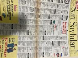 SABAH İSTANBUL GAZETESİ SABAH MELODİ GAZETESİ - 15 EYLÜL  1999 - Erdal Bilallar-Eczaneler-Güzellik Rehberi-Sağlık Rehberi-Sabah Sarı Sayfalar-Şenol Baştakar-İstanbulluların dert köşesi-İstanbul’da Kültür Sanat-Coşkun Özden-Tophane’deki kılıç Ali Paşa medresesi-Süleymaniye Camii-baymak kombi-Celâl Şengör-İsmail kuşçu-FK kırılmadı taş hirsizlari Yardı-Sivri adadaki çatlağını esrarı çözüldü-Beşiktaş-Kadıköy-Eyüp-Kemerburgaz-Esenyurt-Sarıyer-Kartal-Bağcılar-Üsküdar Belediye başkanı Yılmaz Bayat- Onur akşam Lisesi-Engin akbaş-Yavuz Asdemir-bir adımlık mesafe 16 milyon TL-sen hiç ateş böceği gördün mü-Yılmaz Erdoğan-Bremen mızıkacıları-sevgi Çakıroğlu-ferruh Şeker-Fikret vurulur-Hermine Mısır-Osman Asmaz-Sinem Yalçınkaya-İlkan Şeker-Alaaddin Tabay-gözde başaran-Şefik dinç- Anadolu güzel Sanatlar Lisesi