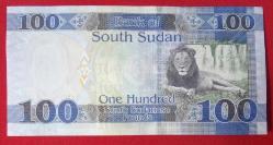 GÜNEY SUDAN=2019  100 Pounds  P-15d  ÇİL'