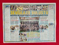 Fenerbahçe 2006-2007 Dev Şampiyonluk Posteri - Fotomaç Gazetesi - 70x56 cm
