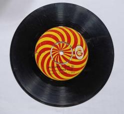 ŞAMPİYON GALATASARAY MARŞI ( YILDIRIM GÜRSES)- GALATASARAY'IN ALTIN YILI (ORHAN AYHAN) 45 LİK ÇOK NADİR PLAK 10/7,5 KONDİSYONDA