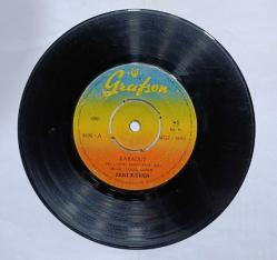 ZEKİ MÜREN, AĞLAMA DEĞMEZ HAYAT,KARADUT 45 LİK NADİR PLAK 10/8 KONDİSYONDA