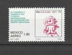 1979 Meksika Uluslararası Endüstriyel Tasarım Konseyi'nin 11. Kongresi Tam Seri MNH