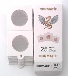 Madeni Para Kapaması, ÇAP: 32,5 mm, Kendinden Yapışan