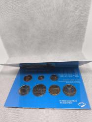 Hollanda 5/10/25 Cent 1/2½/5 Gulden ve Özel Jetonu İle Birlikte 1995 Madeni Para Seti ÇİL