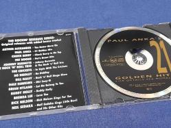 PAUL ANKA 1 GOLDEN HITS MÜZİK CD