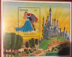 Efemera - WALT DİSNEY. GRENADA  BLOK NO.2. DAMGASIZ RESİMDEKİ ÜRÜN - kitantik - kitaLog