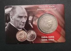 1986 50 Lira Kendi Özel Tanıtım kitinde