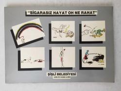 Sigarasız Hayat Oh Ne Rahat / Şişli Belediyesi Karikatür Yarışması Albümü