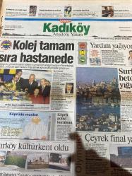 SABAH İSTANBUL GAZETESİ KADIKÖY ANADOLU YAKASI GAZETESİ - 6 Mart 1997 -Erdal Bilallar-Kemal Yıldırım-Özel Servis Numaraları-Radyolarımız-Nöbetçi eczaneler-Sinema-Önemli Telefonlar-Rezervasyon-Asayiş Raporu-Ezan Vakitleri-Şekerbank-Fenerbahçe spor kulübü-Mehmet Ali Aydınlar-Yunus Emre-Fil Damı-İspirtohane-Kartaltepe-Ahmet Bahadırlı-Florya-Tellioğlu Arsa Ofisi-Ömer Barutçu-Nehar Tüblek karikatür yarışması-Dırejan-Claude Lelouch-Pinokyo-Evıta-Madonna-Küheylan-Vadide 2 Gün-trainspotting-Ahşap konak-Yalçın Menteş-Bakırköy Carousel-Rengin Zembat-Ulaştırma bakanı Ömer barutçu-Muhtar konağı-Pemra Abasıyanık-
