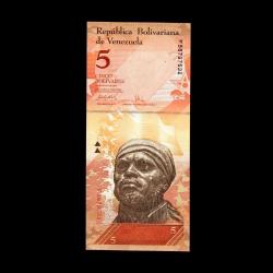 VENEZUELA (2007) - 5 Bolivares (ÇİL 10/10)