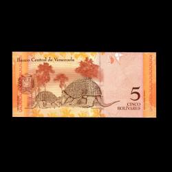 VENEZUELA (2007) - 5 Bolivares (ÇİL 10/10)