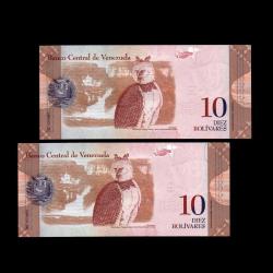 VENEZUELA (2013) - 10 Bolivares (ÇİL 10/10) 