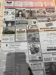 SABAH İSTANBUL GAZETESİ KADIKÖY ANADOLU YAKASI GAZETESİ - 2 Mart 1997 -Erdal Bilallar-Kemal Yıldırım-Özel Servis Numaraları-Radyolarımız-Nöbetçi eczaneler-Sinema-Önemli Telefonlar-Rezervasyon-Asayiş Raporu-Ezan Vakitleri-Kemal Yıldırım-Korkmaz Yiğit-Platin konutları-Ventuno Jeans-esmer mobilya-Refik Durbaş-Can Esen-Özgür galeri-Du Pont Nişantaşı Vali Konağı-Otogargara-Küheylan-Yalçın Menteş-dırejan-Fidye-Rüstem Batum-Afacanlar sirki-Pinokyo-Yeni Baştan-derdebeli-Sihir mobilya-Hürpaş Şömine-Süleyman Çelik mobilya-Süheyl Uygur-Behzat uygur-Can Esen