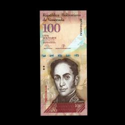 VENEZUELA (2013) - 100 Bolivares (ÇİL 10/10)
