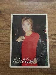 Sibel Can fotoğraf 17x12 cm ebatında