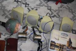 TOPLU ELEKTRONİK PARÇALAR VINTAGE URUNLER HEPSI TOPLU LOT  DETAYLAR ACIKLAMADA (CD-ODA