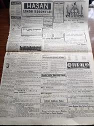 Cumhuriyet Gazetesi - 18 Birincikanun (Aralık) 1944 - Yeni Sipariş Edilecek Gemilere Dair Yazan Abidin Daver Köşe Yazısı - Rus Fransız İttifakının Metni Dün Neşredildi - Yunan Hükümeti Dün Seferberlik İlan Etti - Sicilya'da İsyan Çıktı Belediye Adliye Maliye Binaları Yağma Edildi - Siegfried Hattında Büyük Topçu Düellosu - Macaristan'da Sovyetler İki Şehir Daha Aldılar - Dün Yapılan Lig Maçları Ve Kır Koşuları - Beşiktaş Beykoz Maçından Bir Sahne Fotoğraf - Fenerbahçe Vefa'yı 4 1 Yendi - Yeni Mebuslarımız - İstanbul Boks Şampiyonasının Final Maçları Tehir Edilmelidirler - Ayakta Dinlenmenin Tatlı Uykuya Dalmanın Sırları Yazan Rusçuklu Hakkı - İsviçre'de Yeni Bir İş Kanunu Hazırlanıyor Yazan Ahmed Halil - Şef Cemil Türk Arman Konseri - Meşum Fahişe Lale Sinemasında - Hindistan'ın İstikbali Yazan Ömer Rıza Doğrul Köşe Yazısı - Ankara At Yarışlarının Neticeleri - Burhan Felek Köşe Yazısı - Hasan Limon Kolonyası - Bugünkü Radyo Programı - Ses Opereti Tiyatrosu - Tural Öksürüğü Keser