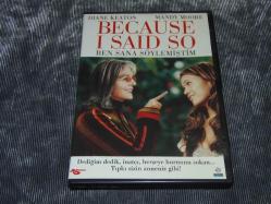 BEN SANA SÖYLEMİŞTİM -BECAUSE I SAID SO -SIFIR AYARINDA ÇOK TEMİZ DVD FİLM