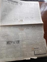 Cumhuriyet Gazetesi - 25 Birincikanun (Aralık) 1944 - İstiklal Savaşımızın Tarihi Yazan Abidin Daver Köşe Yazısı - Peştedeki Alman Garnizonu Sarıldı - Milli Şefimiz İsmet İnönü Dün Yarışlarına Teşrif Ettiler - İngiliz Habeş Anlaşması - Merhum M. Turhan Tan'ın Ölüm Yıldönümü Fotoğraf - Galatasaray Fenerbahçe Dün 2 2 Berabere Kaldı Fotoğraf - Yeşilayın Yirmi Beşinci Yıldönümü - Atina Asilerden Tamamiyle Temizlendi - Ses Tiyatrosu Opereti Gala Gecesi Tatlı Sert - Ömer Besim - Boks Maçları Finali - Lido Yüzme İhtisas Kulübü - Ankara Kır Koşusunu İstanbul Takımı Kazandı -  Kooperatifçilik Kongresi Kapanırken Yazan Profesör Ziyaeddin Fahri Fındıkoğlu - Kapıdan Bir Kadın Girdi Yazan Warwick Deeping Yazı Dizisi - Mezarlıklarımıza Dair Yazan Burhan Felek Köşe Yazısı - Noel Mesajları - Bugünkü Radyo Programı - Singer Saat Mağazaları - Yakında Amerika'ya Hareket Edecek Olan Portekiz Bandıralı Lima Vapuru - İstanbul Belediyesi Şehir Tiyatroları Düğün Gecesi Oyunu Bu Akşam - Fen İş