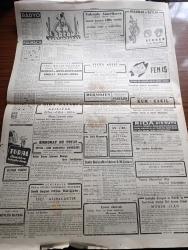 Cumhuriyet Gazetesi - 25 Birincikanun (Aralık) 1944 - İstiklal Savaşımızın Tarihi Yazan Abidin Daver Köşe Yazısı - Peştedeki Alman Garnizonu Sarıldı - Milli Şefimiz İsmet İnönü Dün Yarışlarına Teşrif Ettiler - İngiliz Habeş Anlaşması - Merhum M. Turhan Tan'ın Ölüm Yıldönümü Fotoğraf - Galatasaray Fenerbahçe Dün 2 2 Berabere Kaldı Fotoğraf - Yeşilayın Yirmi Beşinci Yıldönümü - Atina Asilerden Tamamiyle Temizlendi - Ses Tiyatrosu Opereti Gala Gecesi Tatlı Sert - Ömer Besim - Boks Maçları Finali - Lido Yüzme İhtisas Kulübü - Ankara Kır Koşusunu İstanbul Takımı Kazandı -  Kooperatifçilik Kongresi Kapanırken Yazan Profesör Ziyaeddin Fahri Fındıkoğlu - Kapıdan Bir Kadın Girdi Yazan Warwick Deeping Yazı Dizisi - Mezarlıklarımıza Dair Yazan Burhan Felek Köşe Yazısı - Noel Mesajları - Bugünkü Radyo Programı - Singer Saat Mağazaları - Yakında Amerika'ya Hareket Edecek Olan Portekiz Bandıralı Lima Vapuru - İstanbul Belediyesi Şehir Tiyatroları Düğün Gecesi Oyunu Bu Akşam - Fen İş