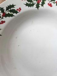 Kokina vintage çukur tabak