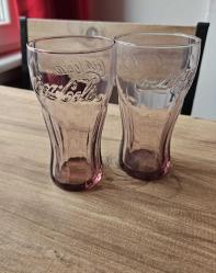 2 adet vintage cola bardak