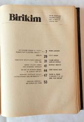 BİRİKİM Aylık Sosyalist Kültür Dergisi, Ekim 1976 - Mart 1977, Cilt: 4, Sayı: 20 - 25 [İLK SERİ, 6 SAYI TEK CİLTTE]