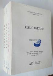 3. İzmir İktisat Kongresi 4 - 7 Haziran 1992, Cilt: 1 - 11 + Tebliğ Özetleri + Tebliğler Cilt: 1 - 2 + Görüşler [TAM TAKIM]