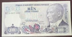 TÜRKİYE 1000 LİRA    KAĞIT PARA