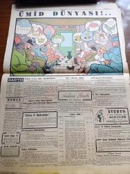 Cumhuriyet Gazetesi - 20 Eylül 1945 - Prens Abdülilah Türk Köylüleri Arasında Fotoğrafı - Muhterem Misafirimiz Dün Hasanoğlan Köy Enstitüsünü Ziyaret Etti - İngiltere Hindistan'a Muhtariyet Veriyor - Paris İş Kongresine Gidecek Türk İşçisi Emin İnal - Brezilya'nın Milli Bayramı - Nüfus Sayımı İçin Hazırlıklar Bitiyor - Milletvekillerimiz Üsküdar Halkevinde Halkı Dinliyorlar Fotoğraf - Mareşal Stalin'in Sıhhi Durumu - Modern Kazanova Elhamra Sinemasında - Berlin Muhabiri Bu Akşam İpek Sinemasında - Cumhuriyet'in Anketi Günün Mevzularına Dair 10 Sual Anketi Yapan Fikret Adil - Milli Korunma Mahkemesi Yeni Hapis Kararları Verdi - Ciğerdelen Yazan Safiye Erol Yazı Dizisi - Büyük Sanatkar Zati Sungur Şenpark Bahçesinde - Sanatkar Güldürücü Şevki Şakrak Milli Sinemada - Ümit Dünyası Renkli Karikatür Çizen Cemal Nadir - Bugünkü Radyo Programı - Borsa - Ankara Şarabı Satışa Çıkarılmıştır - Stüdyo Açılıyor Her Akşam Mazhar Ve Arkadaşları - Çorlu Sonbahar Panayırı