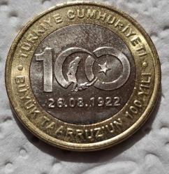 380// 1 lira (20.08.1922) Büyük Taarruz