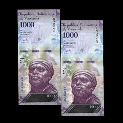 VENEZUELA (2017) - 1.000 Bolivares (ÇİL 10/10) 