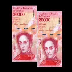 VENEZUELA (2017) - 20.000 Bolivares (ÇİL 10/10) 