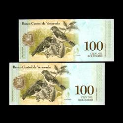 VENEZUELA (2017) - 100.000 Bolivares (ÇİL 10/10) 
