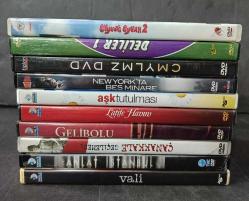 KAMPANYA * 10LU DVD LOTU * EYVAH EYVAH 2 * DELİLER 1 * CMYLMZ * NEW YORK'TA BEŞ MİNARE * AŞK TUTULMASI * VALİ * ANLAT İSTANBUL * ÇANAKKALE GEÇİLEMEDİ