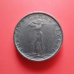 T.C. Merkez Bankası Madeni 25 Kuruş (1959 Yılı Üretimi) / Acmonital