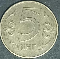 KAZAKİSTAN  2018   5 TENGE
