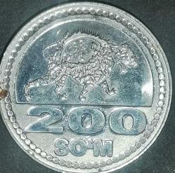 ÖZBEKİSTAN 2018  200 SOM