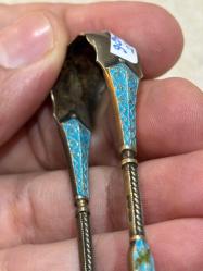 Mineli gümüş maşa