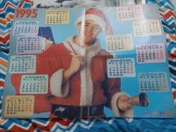 Efemera - Poster 1995 takvim burak kut yılbaşı özel - kitantik - kitaLog