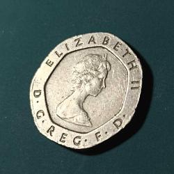 İngiltere 20 Pence 1982