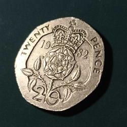 İngiltere 20 Pence 1982