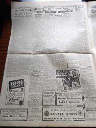 Cumhuriyet Gazetesi - 25 Nisan 1946 - İran Hakkında Verilen Karar Yazan Nadir Nadi Köşe Yazısı - Dörtler Toplantısı Bugün Başlıyor - Dünkü Seçimden Bir İntiba Ve İstanbul'un Yeni Milletvekili Yahya Kemal Beyatlı Fotoğraf - Konseyde İspanya İşinin Görüşülmesi Geri Bırakıldı - Cumhurreisimiz İsmet İnönü Çocuklarla Beraber Fotoğraf - Nişantaşı Kız Orta Okulu'nun Tertip Ettiği Spor Bayramı Fotoğraf - Mussolini'nin Cesedini Solcular Kaçırmış - Bergamada Gizli Ayin Yapılan Şeyh - Çocuk Esirgeme Kurumu Vilayet Merkezinin Balosu - Emile Zola Toprak Remzi Kitabevinde - Rüyalı Kadın Bu Akşam Lale Ve Ar Sinemasında - Sonsuz Panayır Yazan Halide Edip Adıvar Yazı Dizisi - İtalya'da Komünistlere Bir İhtar - Sürek Avı Renkli Karikatür Çizen Cemal Nadir - Bugünkü Radyo Programı - Borsa - Missouri Gazinosu