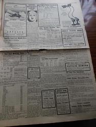 Cumhuriyet Gazetesi - 10 Temmuz 1946 - Başbakan'ın İlk Seçim Nutku Yazan Abidin Daver Köşe Yazısı - Ankara Valisi Nevzad Tandoğan İntihar Etti - Celal Bayar Bugün Bir Beyanname Neşredecek - Nevzad Tandoğan'ın Son Sözleri Ve Son Dakikaları - Mersin'de Demokratları Tehdit Eden Adam Mahkum Oldu - İstanbul'da Dünkü Seçim Faaliyeti - İzmir'de Seçim Faaliyeti - Cemal Nadir Karikatür - Paris'te Gördüklerim Yazan Muhsin Ertuğrul - Mareşal Fevzi Çakmak Yazan Kemal Salih Sel - Darüşşafaka Mezunlarını Cemiyeti Mehtab Gezisi Yüksek Sanatkar Hamiyet Yüceses - Sonsuz Panayır Yazan Halide Edip Adıvar - Süheyla Bedriye Revü Topluluğu - Sadi Tek Tiyatrosu - Poker Play Traş Bıçağı - Caddebostan Ayten Gazinosunda Bu Akşam Münir Nurettin Konseri - Bugünkü Radyo Programı - Bulmaca - Disk Lastikleri - Ziraat Bankası - Zeki Can Çil İlacı - Garanti Bankası - Cevdet Kerim İncedayı - Çaldaris Londra'da Yunan Kralı Jorj İle Uzun Bir Görüşme Yaptı